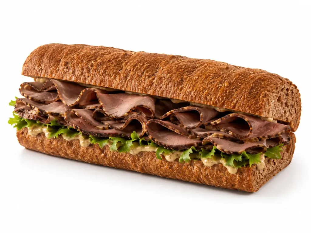 [LUS-PAS-021] Roast Beef Caprese Focaccia