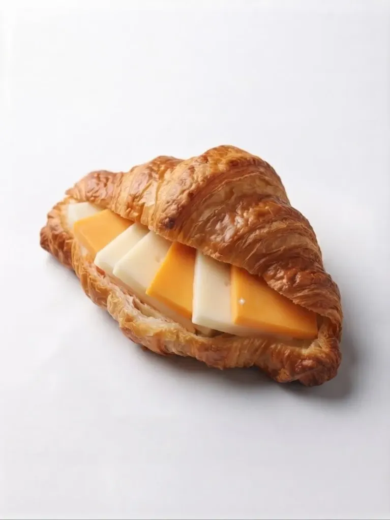 [LUS-PAS-034] Mixed Cheese Croissant Sandwich